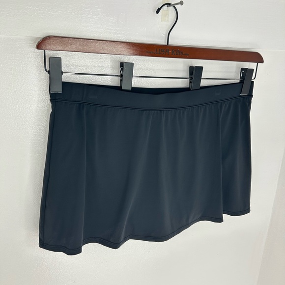 BAL HARBOUR‎ Black Swim Skirt Size XL Beach Summer Pool Full Coverage UPF 50 - Picture 6 of 11